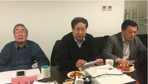 专家从左至右：王安耕、汪玉凯、周德铭