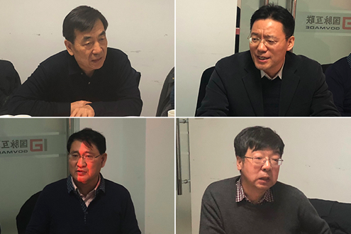 专家：兰惠（左上）、单志广（右上）、穆勇（左下）、唐建平（右下）